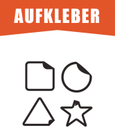 Aufkleber,Sticker,Etiketten auf Folie