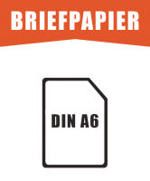 Briefpapier / Briefbögen DIN A6